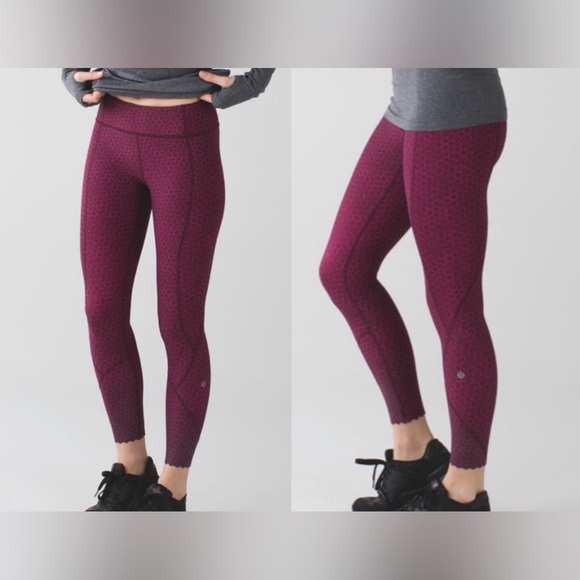 Lululemon Tight Stuff Leggings Tights Size 4 - Picture 2 of 12